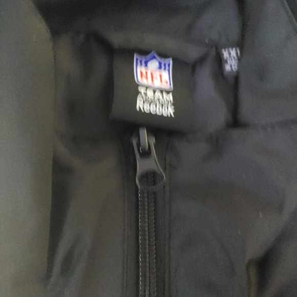 NFL light jacket falcon si black & white men's XXL - Picture 3 of 4
